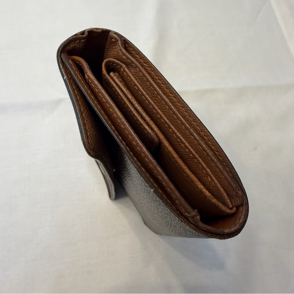 Louis Vuitton Monogram Porte Monnaie Billets Viennois‎ Wallet Coin Purse Vintage - Picture 3 of 10